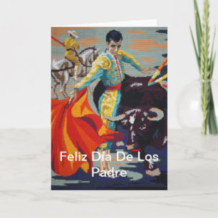 Spaans Matador Feliz Día de Los Padre Kaart
