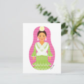 Spaans Matryoshka-Briefkaart Briefkaart (Staand voorkant)