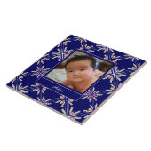 Spaans mediterraan patroon | Aangepaste foto Tegeltje (Zijkant)