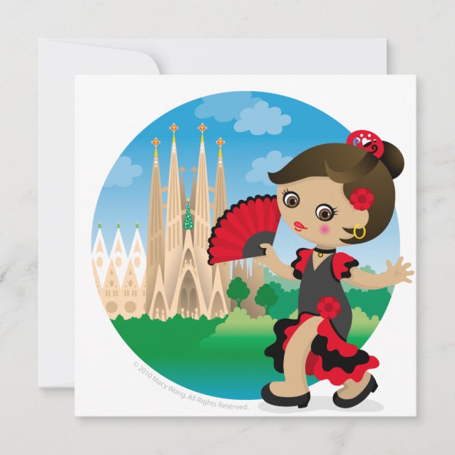 Spaans meisje (Voorkant)