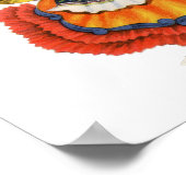  Spaans meisje traditionele kleding Poster (Hoek)