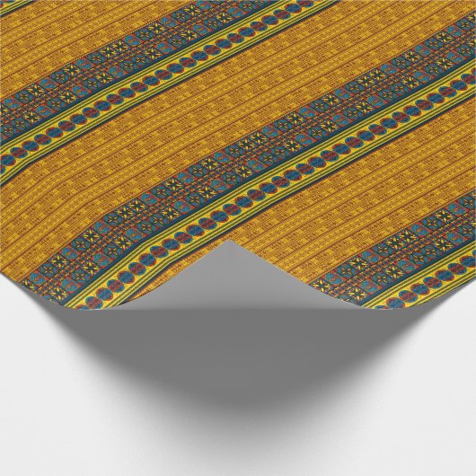 Spaans middeleeuws patroon cadeaupapier (Hoek)