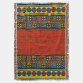 Spaans middeleeuws patroon deken (Voorkant Verticaal)