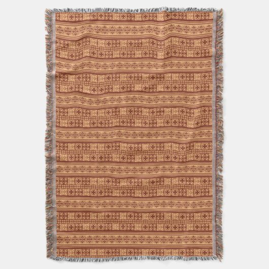 Spaans middeleeuws patroon deken (Voorkant Verticaal)