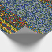 Spaans Middeleeuws patroon inpakpapier II (Hoek)