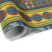 Spaans Middeleeuws patroon inpakpapier II (Rol Hoek)