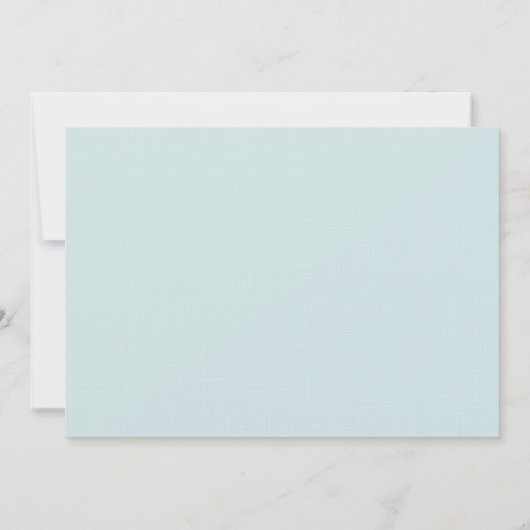 SPAANS modern blauw WINTER WONDERLAND quinceañera Kaart (Achterkant)