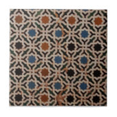 Spaans Moorish Pattern Tile Tegeltje (Voorkant)