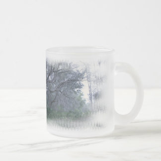 Spaans mos op eikenbomen Bevroren Beker Matglas Koffiemok