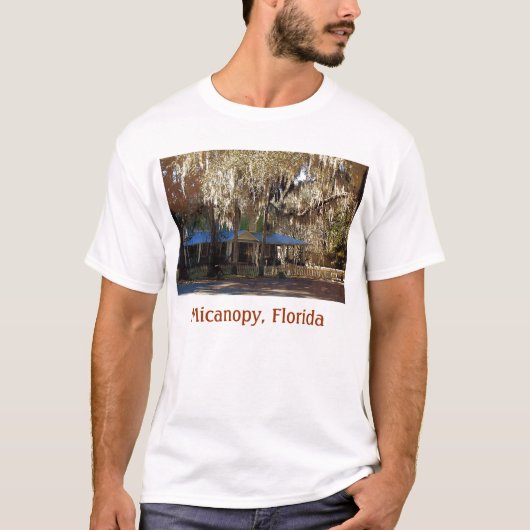 Spaans Moss, Micanopy, Florida T-shirt (Voorkant)