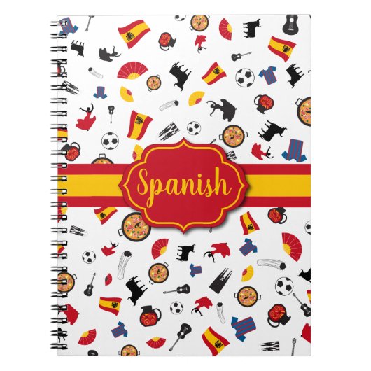 Spaans notebook notitieboek (Voorkant)