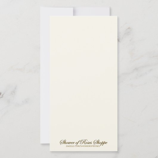 SPAANS Onze dame van Guadalupe Funeral Dank u Bedankkaart (Achterkant)