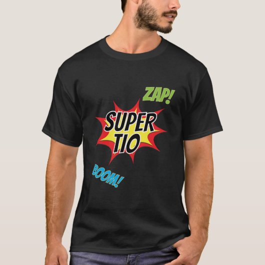 Spaans Oom Gift Regalo Para Tio El Super Tio T-shirt (Voorkant)