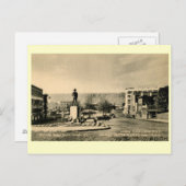 Spaans oorlogsmonument, Yonkers, Vintage van New Y Briefkaart (Voorkant / Achterkant)