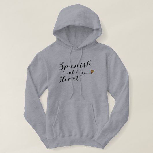 Spaans op het hart, Spanje Hoodie (Design voorkant)
