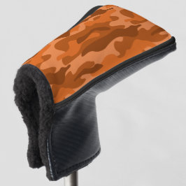 Spaans Oranje monocolor Camo Golfheadcover