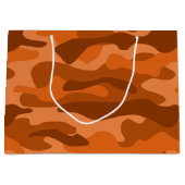 Spaans Oranje monocolor Camo Groot Cadeauzakje (Voorkant)