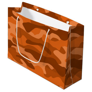 Spaans Oranje monocolor Camo Groot Cadeauzakje