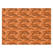 Spaans Oranje monocolor Camo Tafelkleed (Voorkant (Horizontaal))