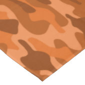 Spaans Oranje monocolor Camo Tafelkleed (Gekanteld)