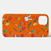 Spaans Oranje paaspatroon telefoongeval Case-Mate iPhone Case (Achterkant (horizontaal))