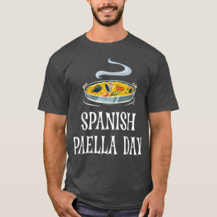 Spaans Paella DayNationaal Culinair Erfgoed Celeb T-shirt