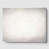 Spaans Pampas Gras en groen Bruiloft Gastenboek (Achterkant)