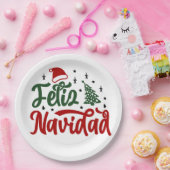 Spaans papier Borden Papieren Bordje (Feest)