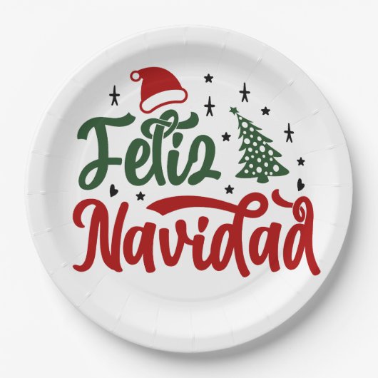 Spaans papier Borden Papieren Bordje (Voorkant)