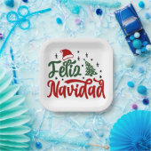 Spaans papier Borden Papieren Bordje (Feest)