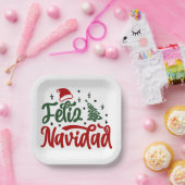 Spaans papier Borden Papieren Bordje (Feest)