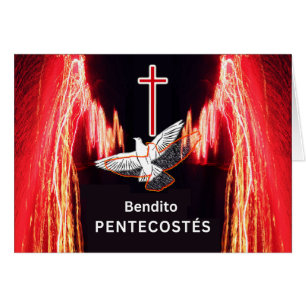 Spaans Pentecost Bendito Pentecostés Dove