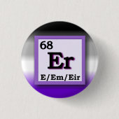 Spaans - Periodieke Tafel Persoonlijke geslachtssp Ronde Button 3,2 Cm (Voorkant)