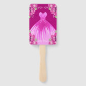 SPAANS PINK ROSES QUINCEAÑERA | HANDWAAIER (Achterkant)