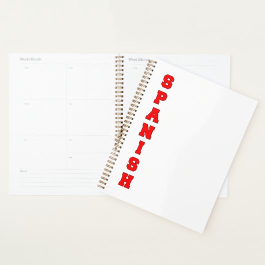 Spaans Planner (Display)