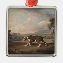 Spaans Pointer Dog (van George Stubbs) Metalen Ornament