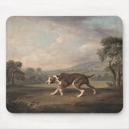 Spaans Pointer Dog (van George Stubbs) Muismat (Voorkant)