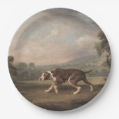 Spaans Pointer Dog (van George Stubbs) Papieren Bordje (Voorkant)