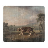 Spaans Pointer Dog (van George Stubbs) Snijplank (Voorkant)