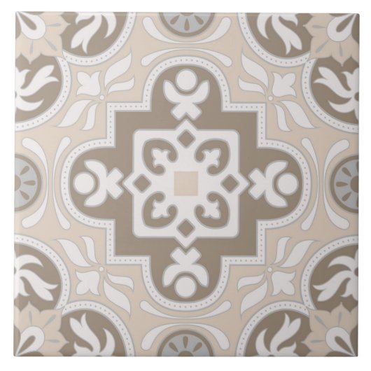 Spaans Portugees Boho Tegeltje (Voorkant)