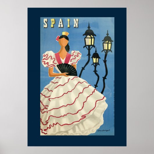 Spaans Poster Dancer (Voorkant)