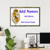 Spaans Poster Tegel (Thuiskantoor)