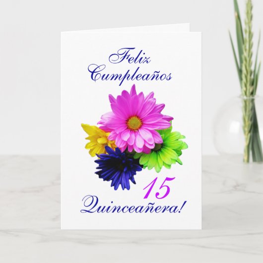 Spaans: Quinceanera 15 y.o. B-day (Voorkant)