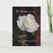 Spaans: Recuperación/Get Well Soon Kaart (Voorkant)