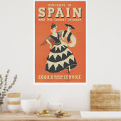  Spaans reisbureau Poster (Keuken)