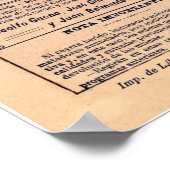 Spaans reisbureau voor bultrugvluchten Poster (Hoek)