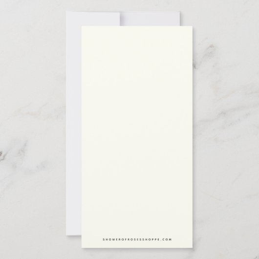 Spaans Religieuze begrafenis Guadalupe Dank u Bedankkaart (Achterkant)