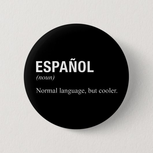 SPAANS RONDE BUTTON 5,7 CM (Voorkant)