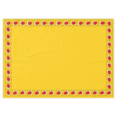 Spaans Roos Hoeken tafelkleed 60 x 84 (Voorkant (Horizontaal))