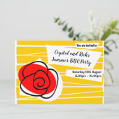 Spaans Roos Kaart (Staand voorkant)